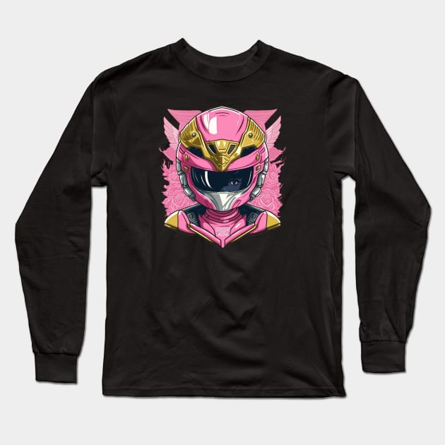 Pink RANGE Long Sleeve T-Shirt by Dandzo